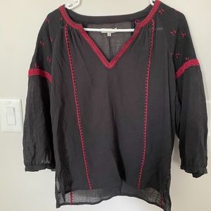 Madewell Embroidered Top